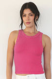 Vintage Wide Ribbed Tank Top