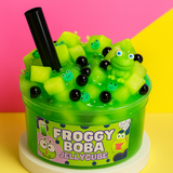 Froggy Boba Jelly Cube Slime