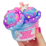 "Unicorn Candy Ice Cream" Cloud Slime
