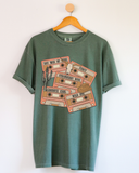 90's Country Cassette Tapes Graphic T-Shirt