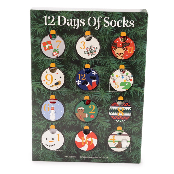 MUK LUKS Kids 12 Days of Christmas Socks - Childrens