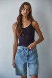 S1280N | Seamless Ribbed Tank with Inner Padded Lining