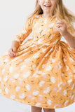 Dandelions in Fall Twirl Dress