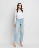 VERVET AILEEAH HIGH RISE SLIM WIDE JEANS