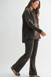 TerrainMix Corduroy & Fleece Shacket