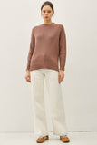Mocha Mousse Oversized Sweater