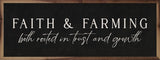 Faith And Farming Black