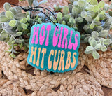 Hot Girls Hit Curbs Car Freshie