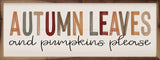 Autumn Leaves Colorful On White