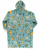 Oversized Wearable Blanket – Booked Blanket Hoodie