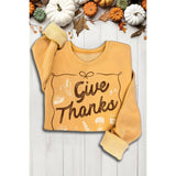 GIVE THANKS MINERAL SWEATSHIRTS