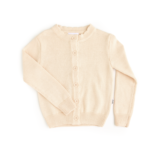 Cream CARDIGAN Baby Kids White Accessory