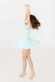 Aqua S/S Twirl Leotard