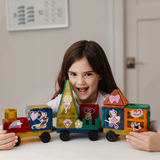 Disney Jr Mickey Magnetic Tile Train Set - 41-Piece by Tytan