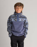 Boys Subzero Heavy Fleece Printed Snap Tee