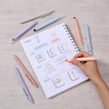 Mr. Pen Bible Highlighters and Pens No Bleed, 8 Pack