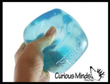 1 Nee Doh Jumbo Nice Cube Berg Ice Sugar Ball - Thick Glue/G