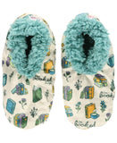 Plush Slipper Socks, Soft Slippers, Non-skid - Books