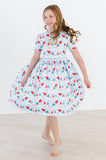 Proudly Patriotic Pocket Twirl Dress