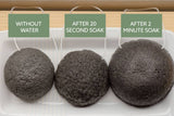 LUNA Charcoal Facial Sponge - Bulk Unpackaged - No Tox Life
