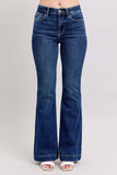 Judy Blue High Waist Dark Wash Trouser Flare