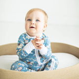 Baby Onesie Pajamas - Airplane & Train
