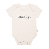 Baby graphic organic bodysuit | chunky