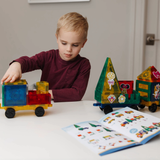 Disney Jr Mickey Magnetic Tile Train Set - 41-Piece by Tytan