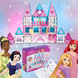 Disney Princess Castle Magnetic Tile Set - 70-Piece by Tytan