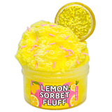 Lemon Sorbet Fluff Cloud Slime