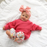 Deep Pink SWEATER Baby Kids Clothing