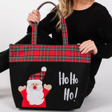 Ho Ho Ho Letter Santa Christmas Tote Bag
