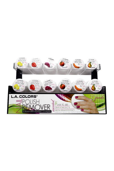 LA Colors CAD15.1 Nail Polish Remover Pads Display - 144pc