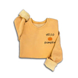 HELLO PUMPKIN MINERAL SWEATSHIRTS
