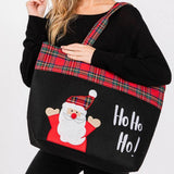 Ho Ho Ho Letter Santa Christmas Tote Bag