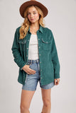 CORDUROY SHERPA-LINED JACKET