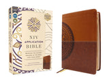 NIV Application Bible Leathersoft Red Letter Comfort Edition