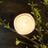 13 oz Mason Jar Candle: Pink Peony