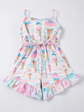 Ice Cream Girls Romper