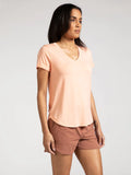 Thread and Supply Lanelle Tee - Peach Sorbet