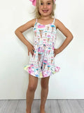 Ice Cream Girls Romper