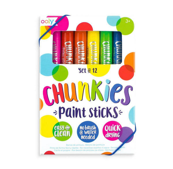 Chunkies Paint Sticks Original Pack-Set of 12