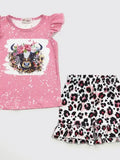 Leopard Bull Girls Set