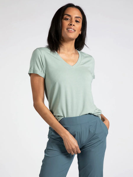 Thread and Supply Lanelle Tee - Dusty Sage