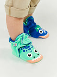 T-Rex & Triceratops Booties 6-12 Months