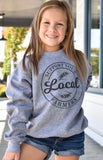Youth Support Your Local Farmers Sweatshirt