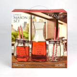 Le Regalo 5 Piece Mason Jar Set