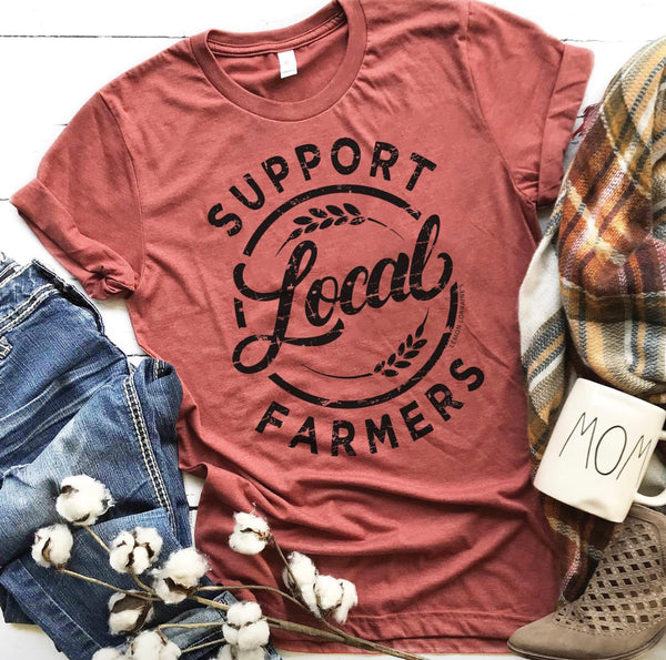 Support Local Farmers Tee