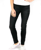 Classic Mid Rise Pull On Jeggings Black