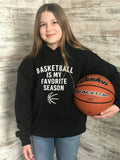 Youth Basketball Season Hoodie